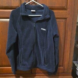 Women's Columbia Dark Blue Fleece Jacket